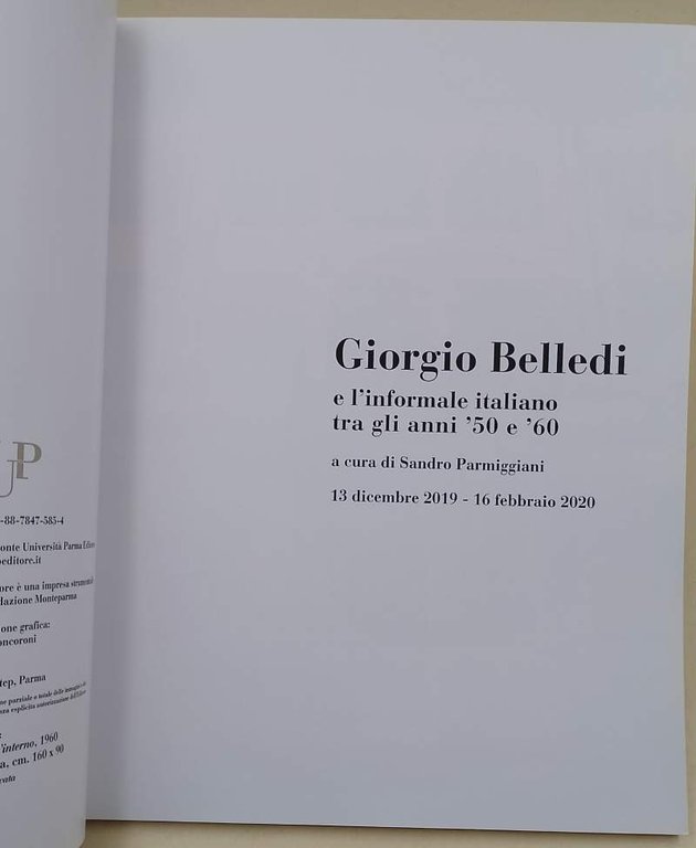GIORGIO BELLEDI E L'INFORMALE ITALIANO TRA GLI ANNI '50 E …