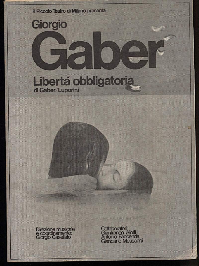 GIORGIO GABER-LIBERTA OBBLIGATORIA | Immagine principale