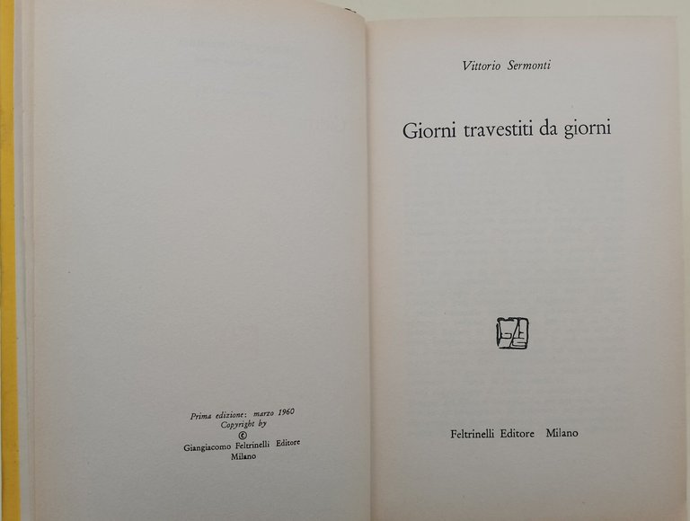 Giorni travestiti da giorni