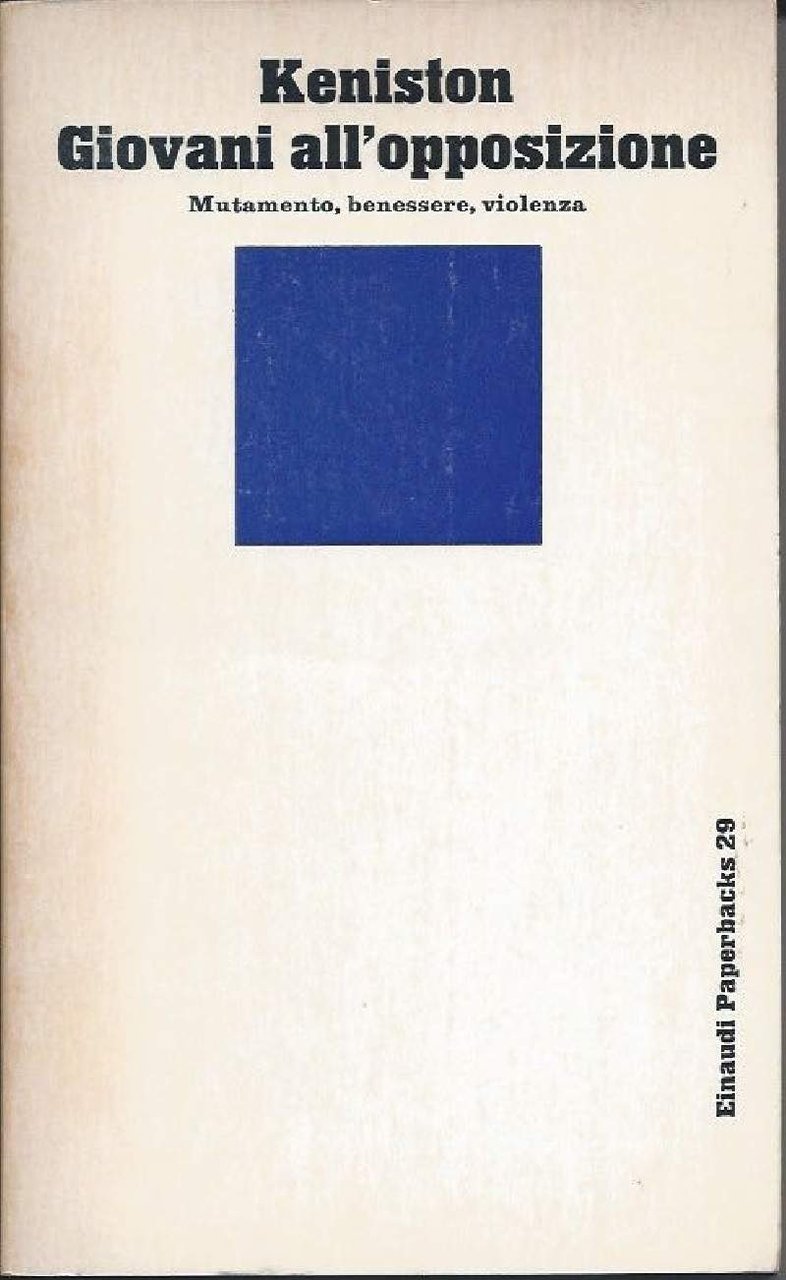 GIOVANI ALL'OPPOSIZIONE (1972) | Immagine principale