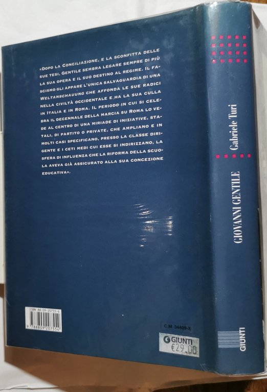 Giovanni Gentile,-una biografia.