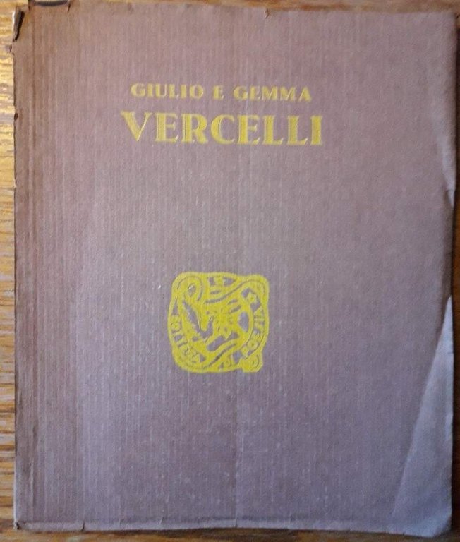 GIULIO E GEMMA VERCELLI-MOSTRE PERSONALI(1926)