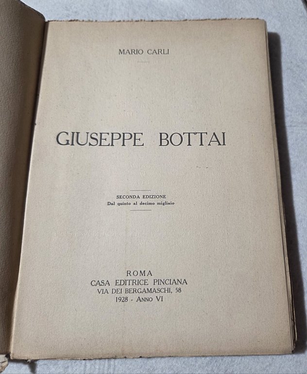 Giuseppe Bottai | Immagine Gallery 2