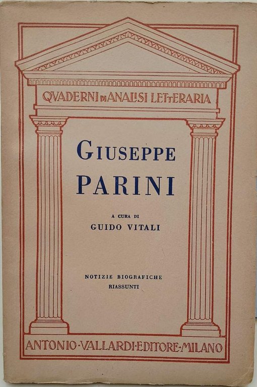 GIUSEPPE PARINI(1952)