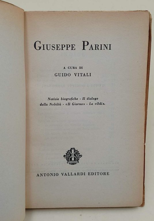 GIUSEPPE PARINI(1952)