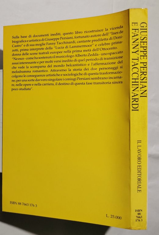 Giuseppe Persiani e Fanny Tacchinardi - Due protagonisti del melodramma …