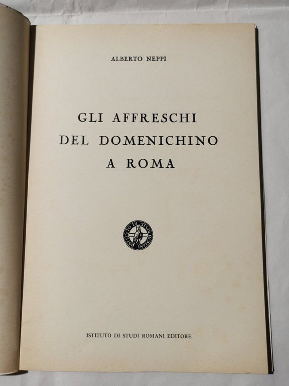 Gli affreschi del Domenichino a Roma