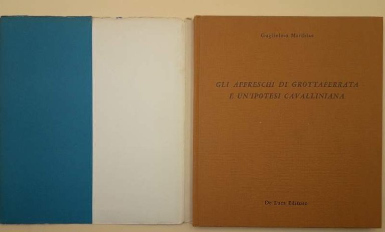 GLI AFFRESCHI DI GROTTAFERRATA E UN IPOTESI CAVALLINIANA( 1970)