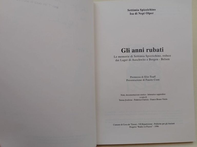 Gli anni rubati