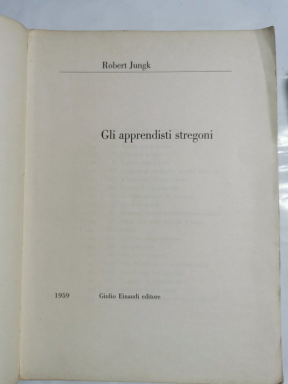 Gli apprendisti stregoni