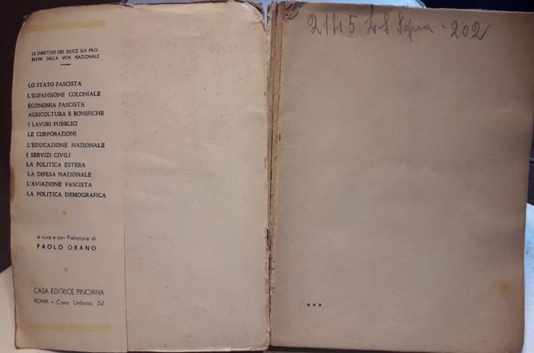 GLI EBREI IN ITALIA(1937/38)