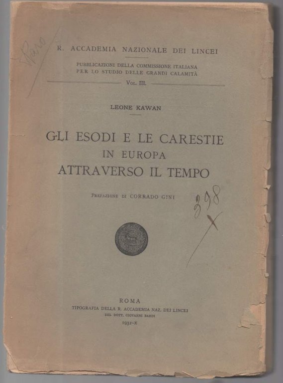 GLI ESODI E LE CARESTIE IN EUROPA ATTRAVERSO IL TEMPO