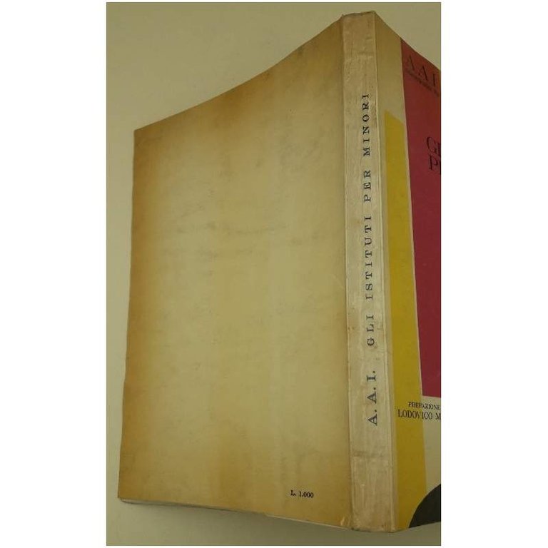 GLI ISTITUTI PER MINORI(1961)