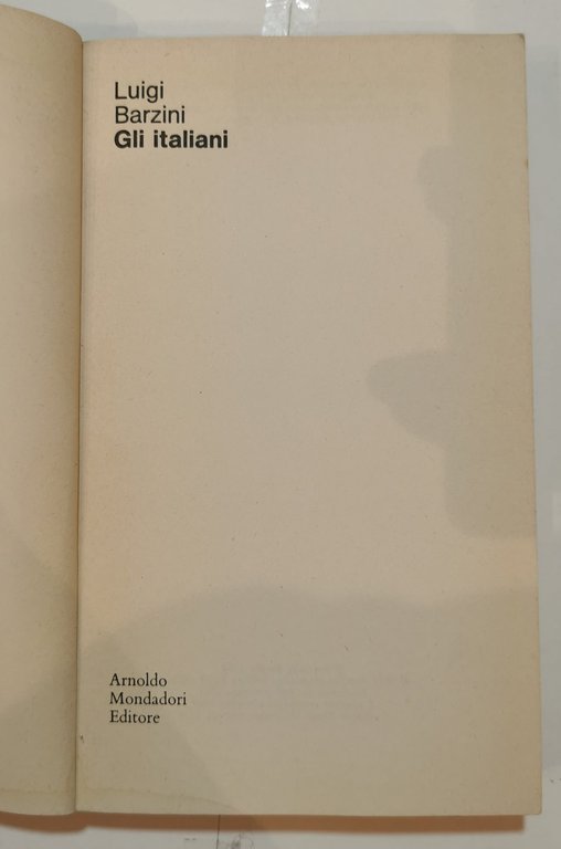 Gli italiani