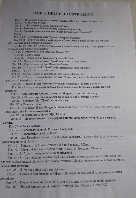 GLI ITALO-ALBANESI/ARBERESHET E ITALISE- NIKO XHUFKA( 1996)