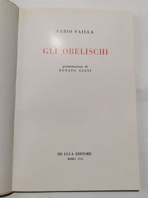 Gli Obelischi