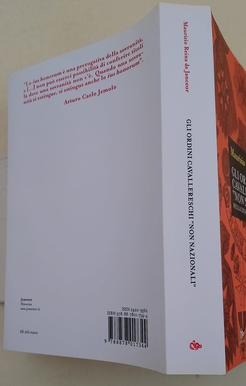 Gli ordini cavallereschi non nazionali nella Legge 3 marzo 1951, …