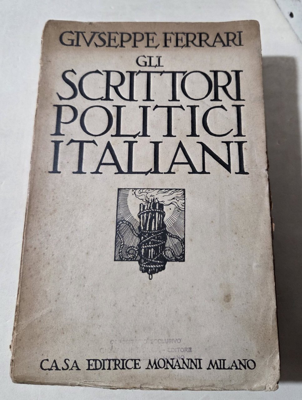 Gli scrittori politici italiani | Immagine principale