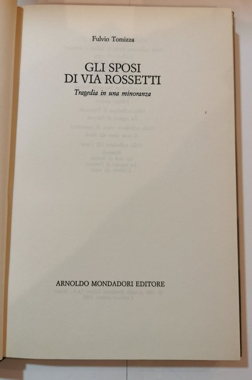Gli sposi di via rossetti