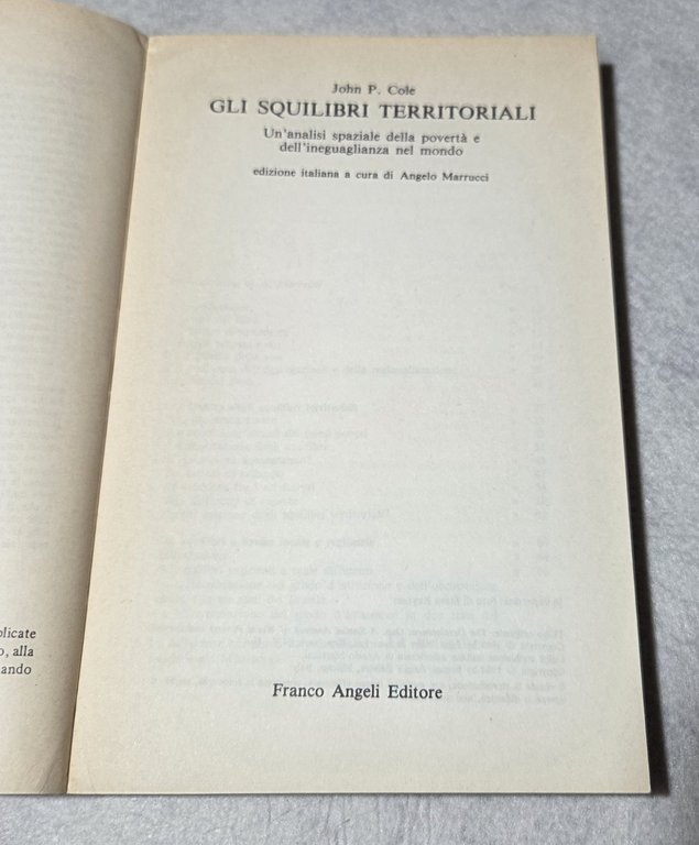 Gli squilibri territoriali - Un'analisi spaziale della poverta' e della … | Immagine Gallery 2