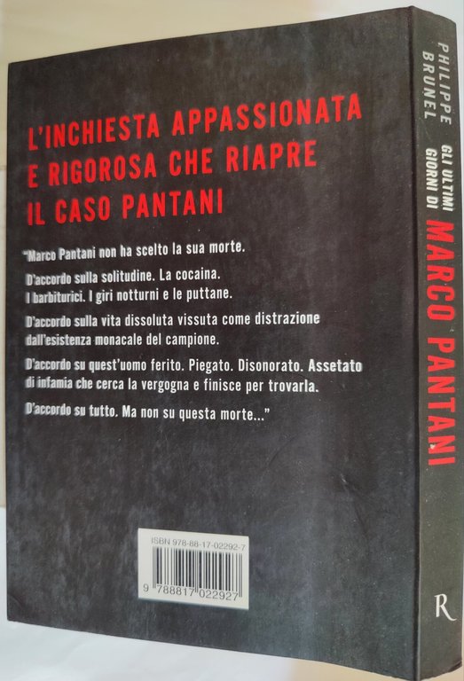 Gli ultimi giorni di Marco Pantani