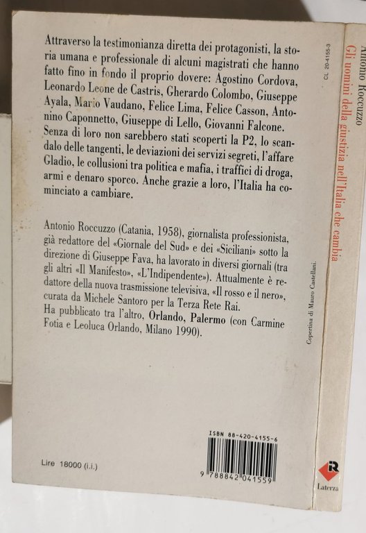 Gli uomini della giustizia nell'Italia che cambia