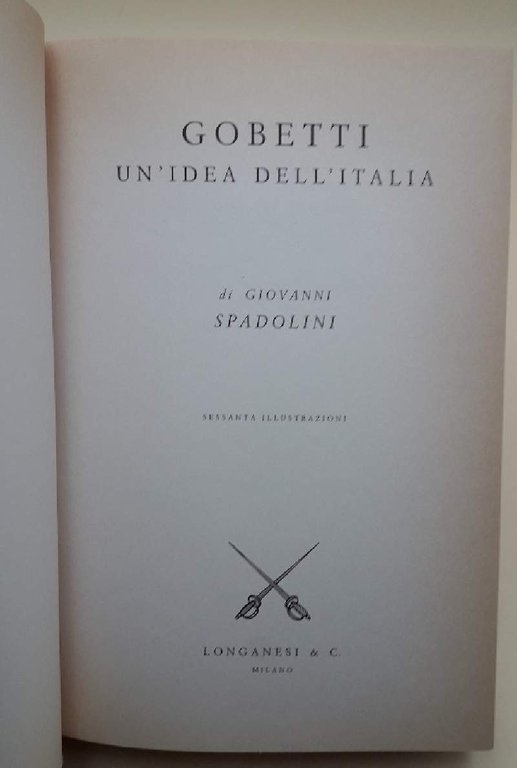 GOBETTI-UN IDEA DELL'ITALIA(1993)