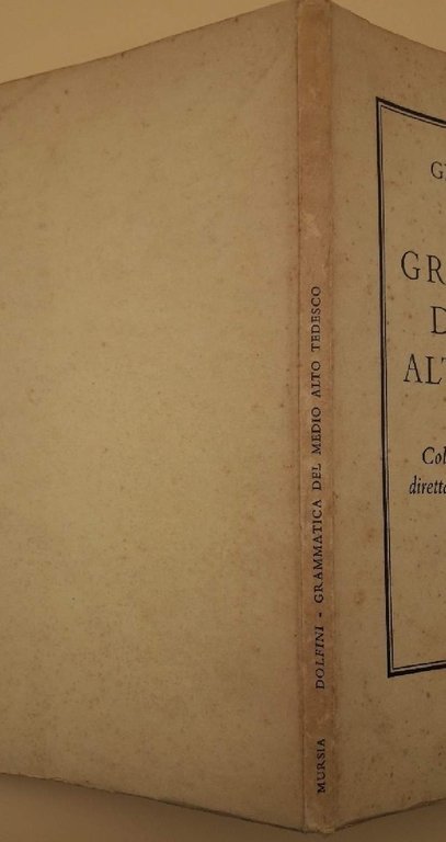 GRAMMATICA DEL MEDIO ALTO TEDESCO(1967)