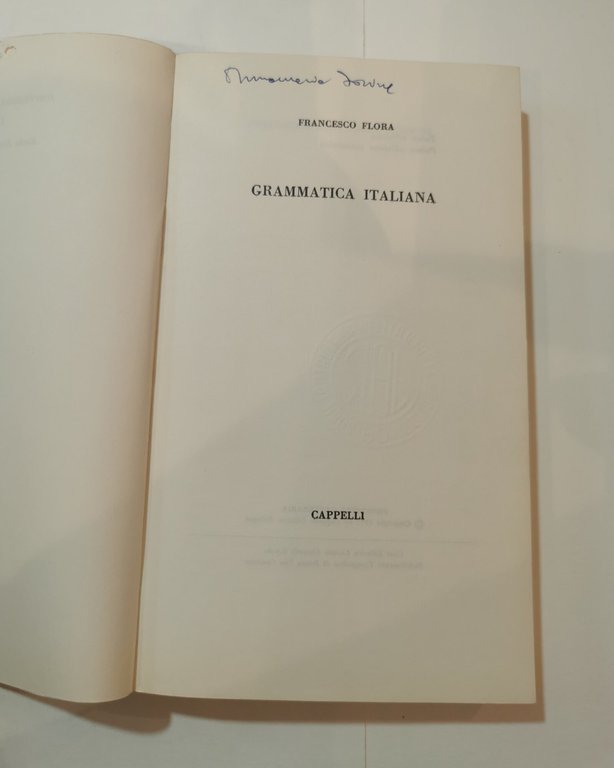 Grammatica Italiana