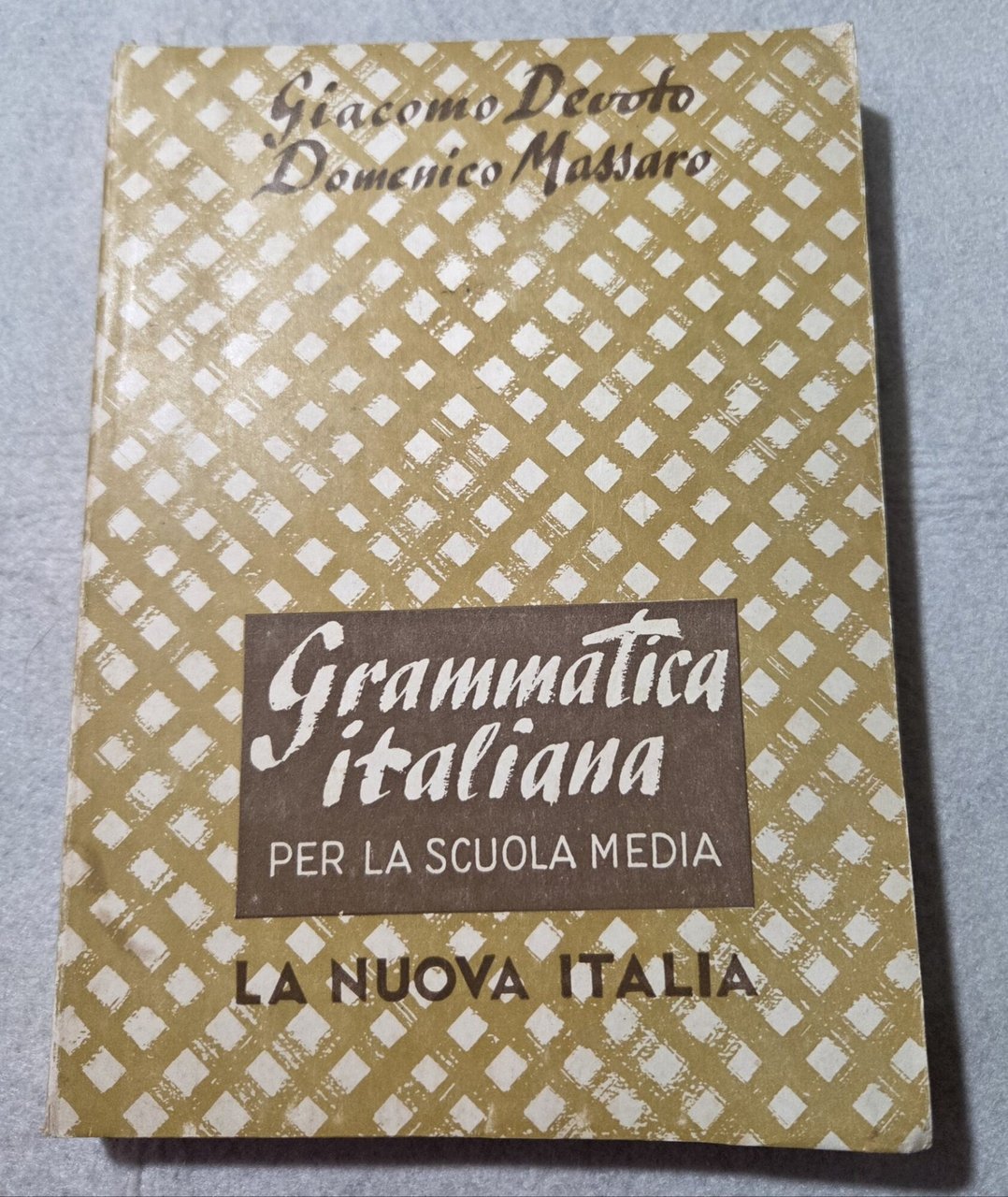 Grammatica italiana per la Scuola Media | Immagine principale