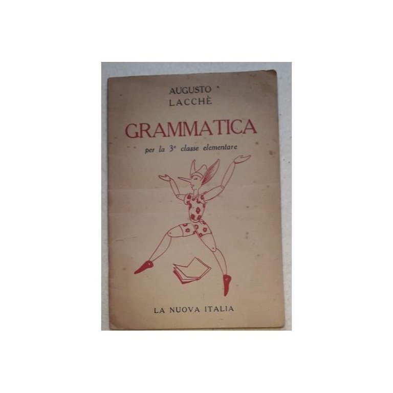 GRAMMATICA PER LA 3' CLASSE ELEMENTARE