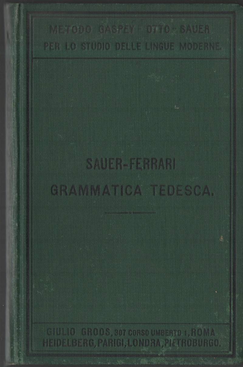 GRAMMATICA TEDESCA DELLA LINGUA TEDESCA con temi, letture e dialoghi …