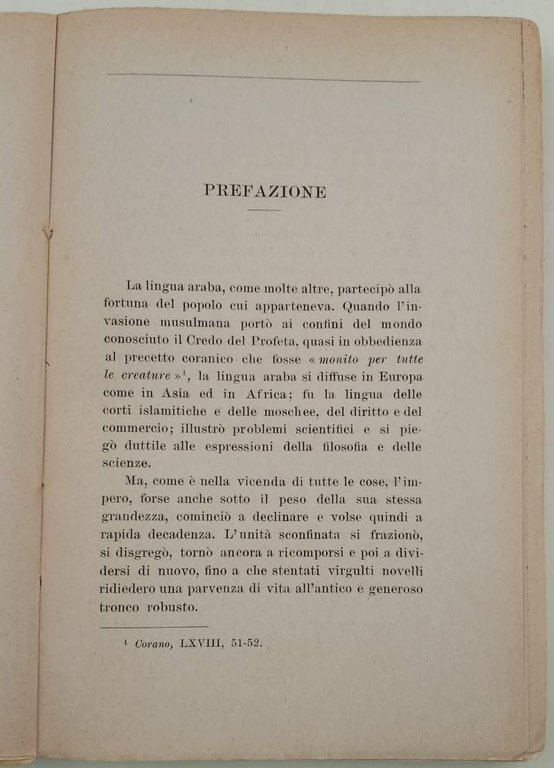 GRAMMATICA TEORICO - PRATICA DELLA LINGUA ARABA PER LE SCUOLE …