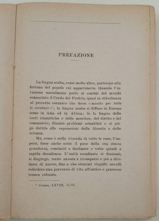 GRAMMATICA TEORICO - PRATICA DELLA LINGUA ARABA PER LE SCUOLE …