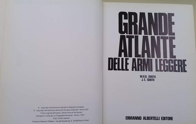 GRANDE ATLANTE DELLE ARMI LEGGERE(1977)
