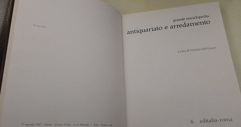 Grande enciclopedia antiquariato e arredamento - 5 Voll. | Immagine Gallery 2