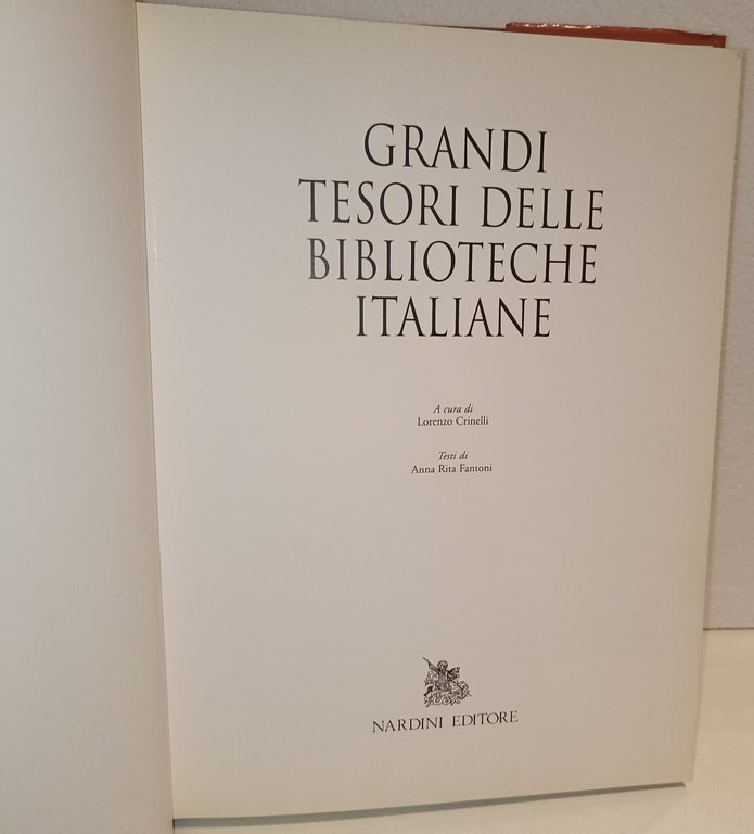 Grandi tesori delle biblioteche italiane
