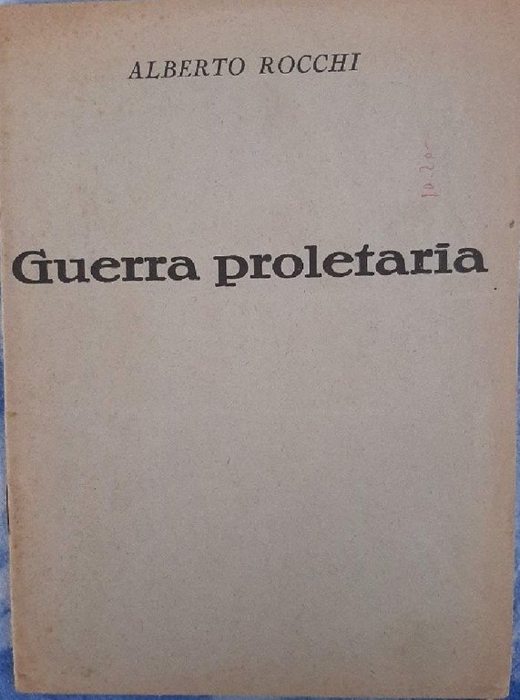 GUERRA PROLETARIA