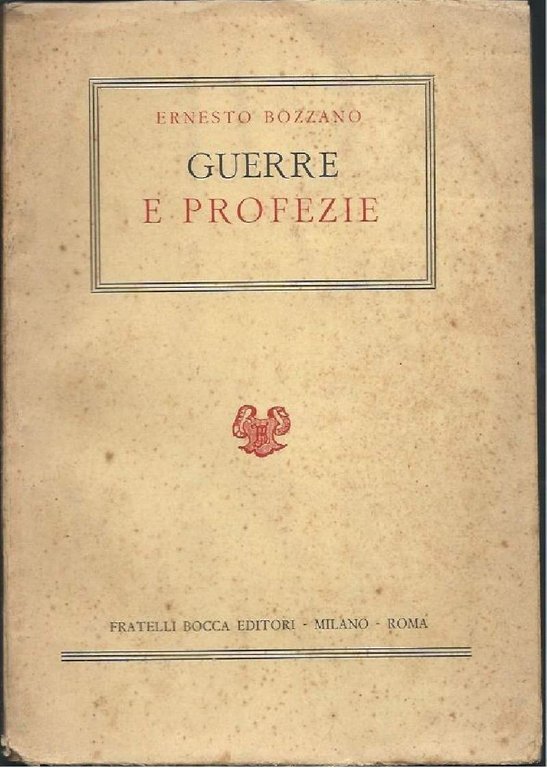 GUERRE E PROFEZIE