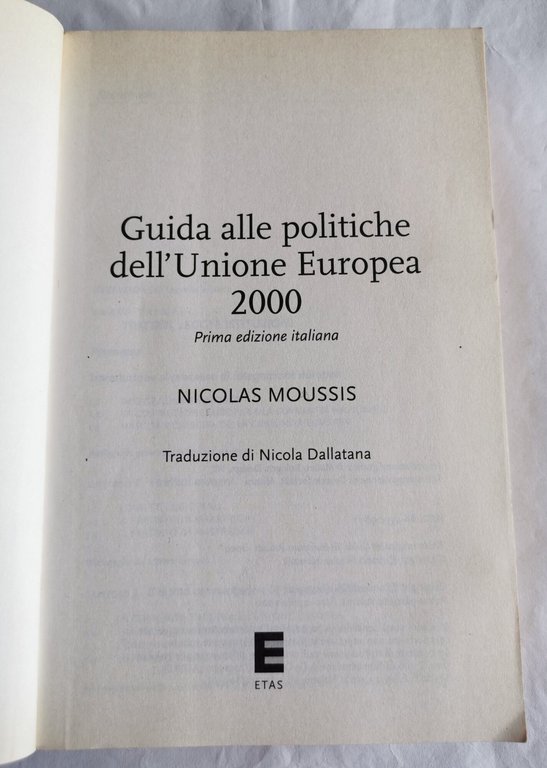 Guida alle politiche dell'unione europea 2000 | Immagine Gallery 2