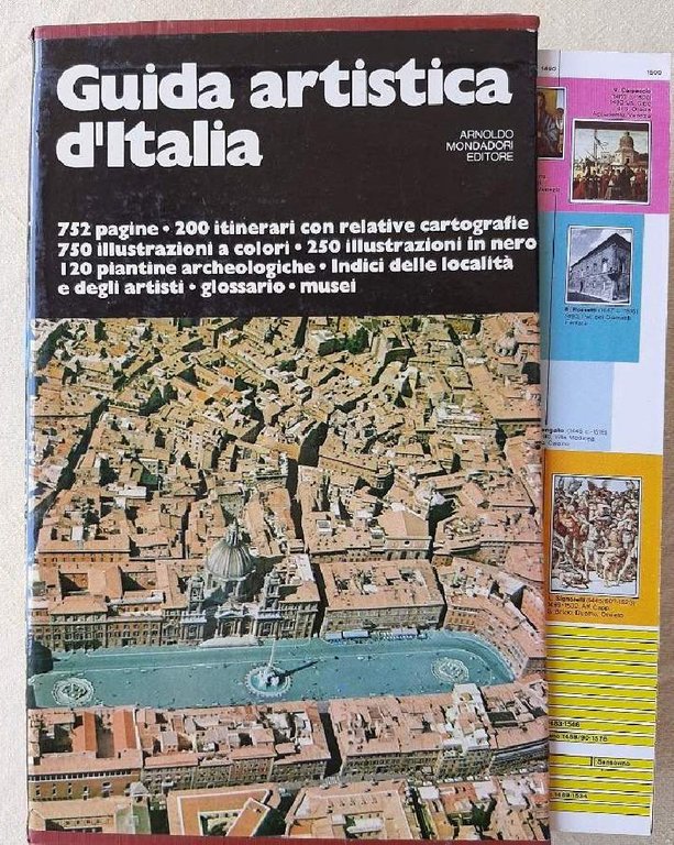 GUIDA ARTISTICA D'ITALIA-3 VOLL. IN COFANETTO(1978)