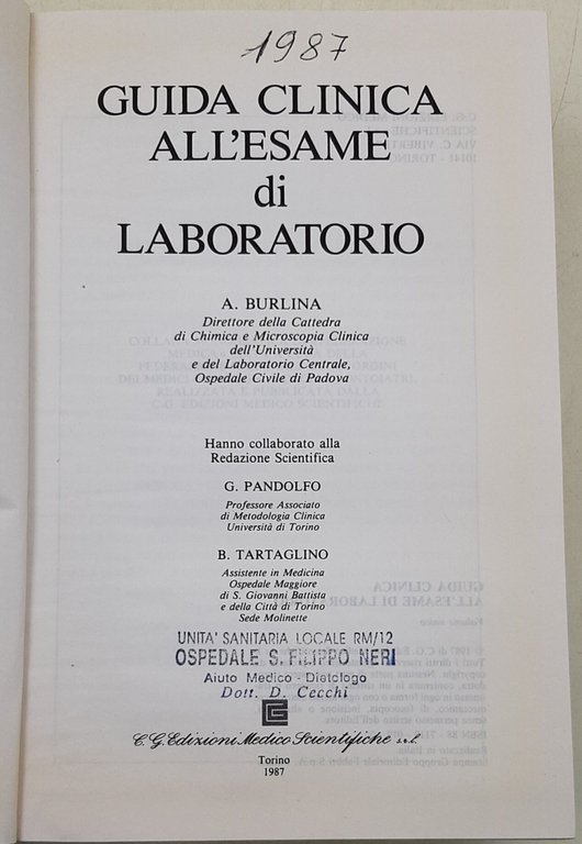 Guida clinica all'esame di laboratorio | Immagine Gallery 2