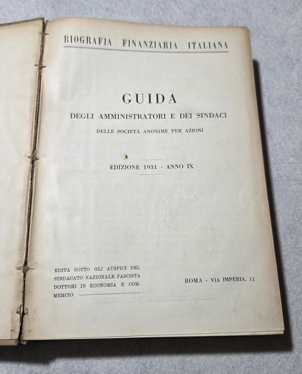 Guida degli Amministratori e dei Sindaci delle Societa' Anonime per … | Immagine principale
