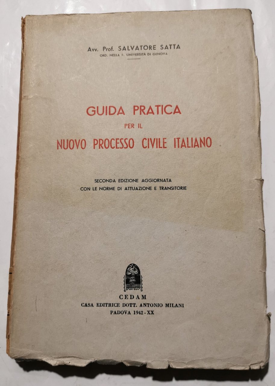 Guida pratica per il nuovo Processo Civile Italiano