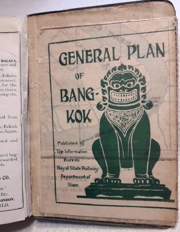 GUIDE TO BANKOK WITH NOTES ON SIAM(1928)