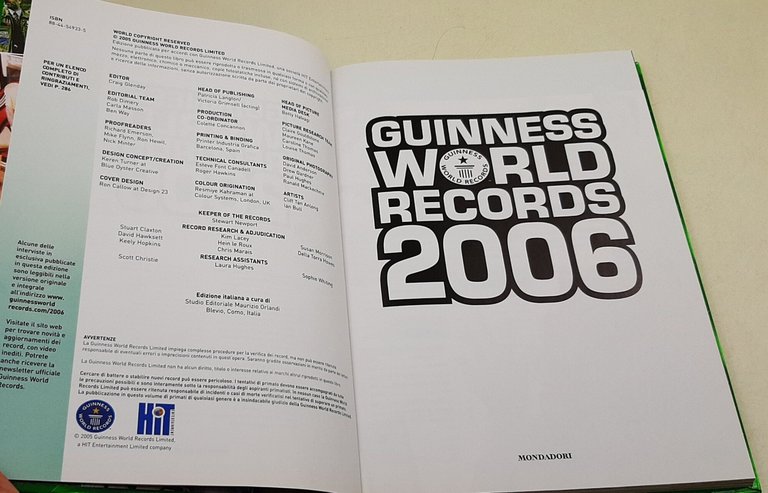 Guinness World Records 2006 | Immagine Gallery 2