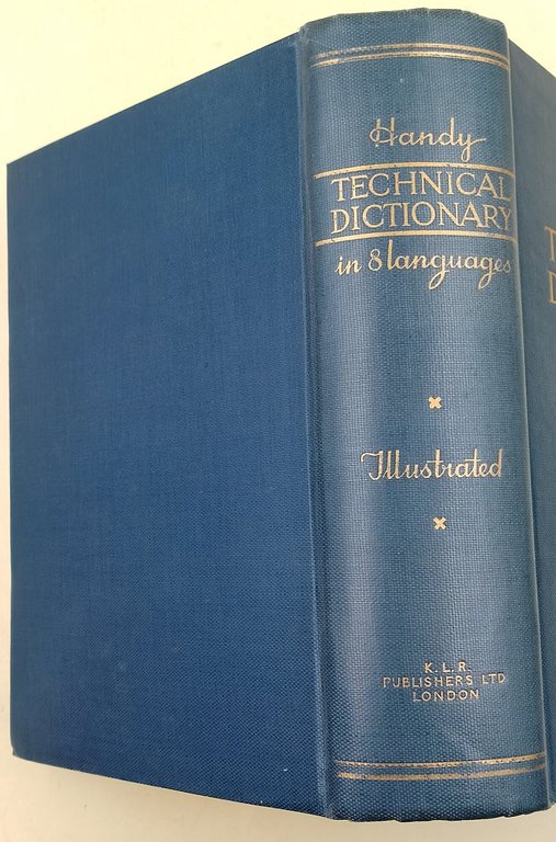 Handy Technical dictionary in 8 languages