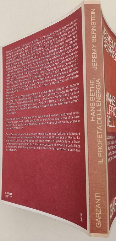 HANS BETHE, IL PROFETA DELL'ENERGIA(1983)