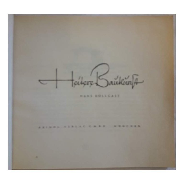 HEITERE BAUKUNST(1951)