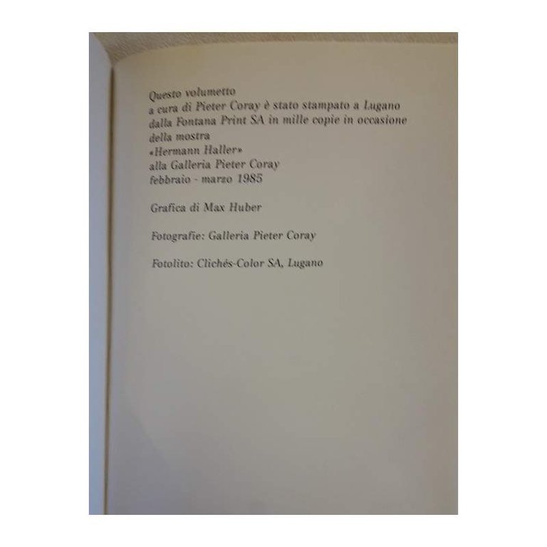 HERMANN HALLER(1985)